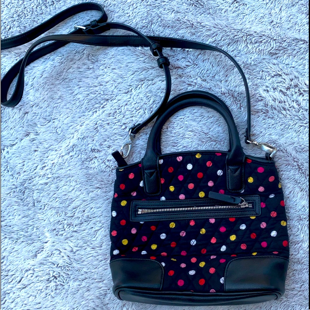Vera Bradley polka dot purse